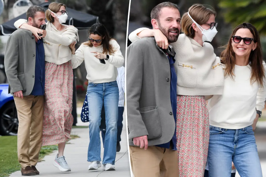Ben Affleck and Jennifer Garner taking daughter Violet Affleck to urgent care center