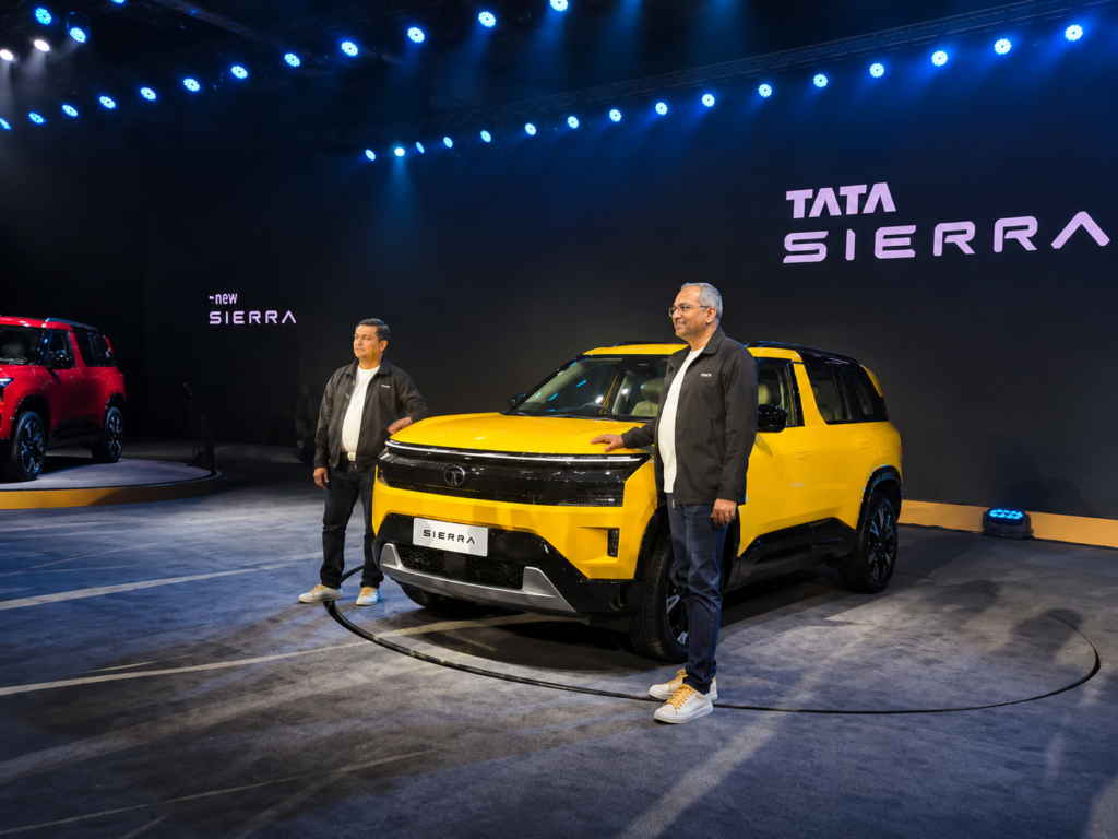 Tata Sierra EV 2026 premium electric SUV showcased with futuristic design and advanced EV technology